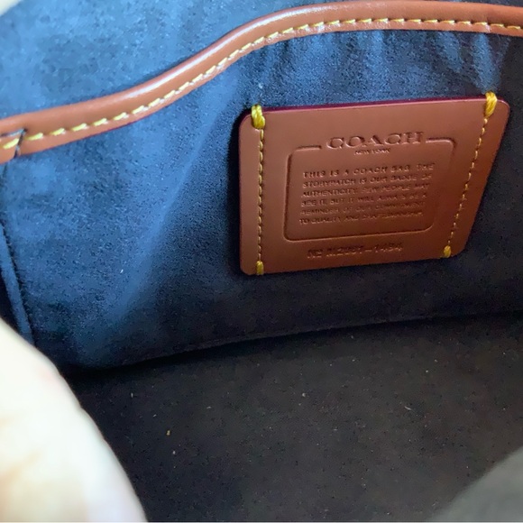 COACH LEATHER CROSSBODY BAG - Picture 6 of 10